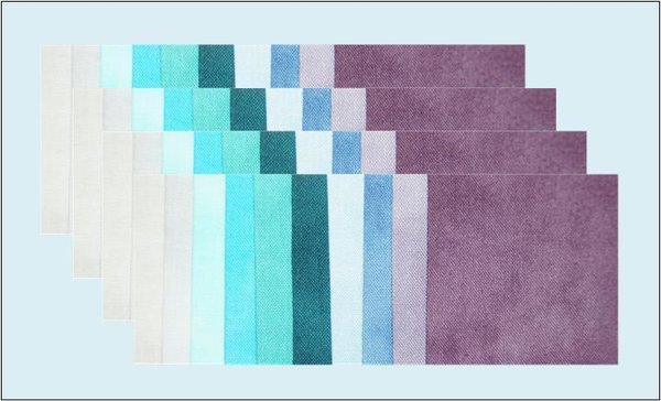 STOF Charm Pack Quilter's Shadow LAGOON