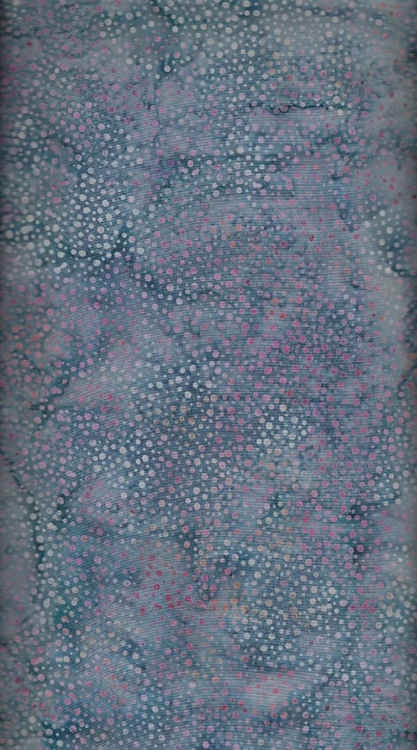 Hoffman Bali Dots graugrün hibiscus -093
