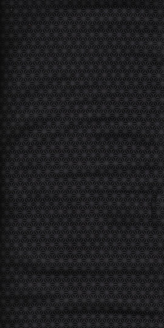 STOF Quilter's Basic Harmony PW-Sterne grau auf schwarz