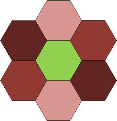 Paper Pieces Hexagon 6-Eck