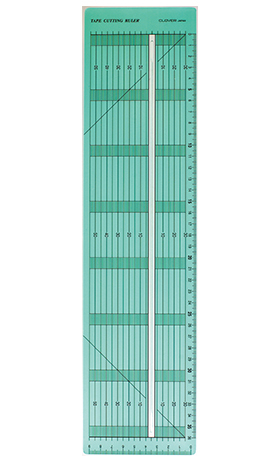Clover Rollschneider-Lineal für Schrägband cm
